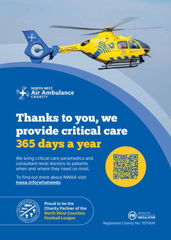 North West Air Ambulance Advert
